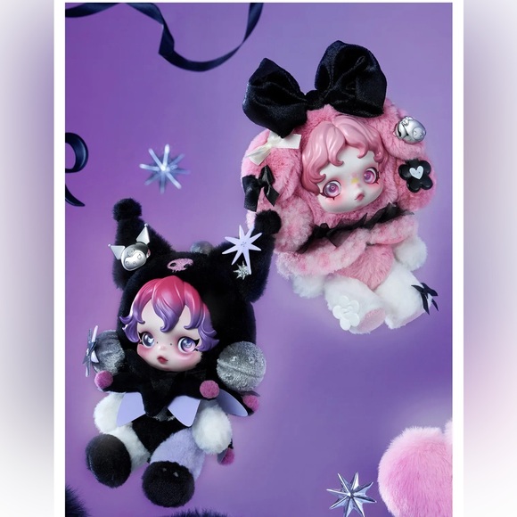 Skullpanda Kuromi and My Melody Set